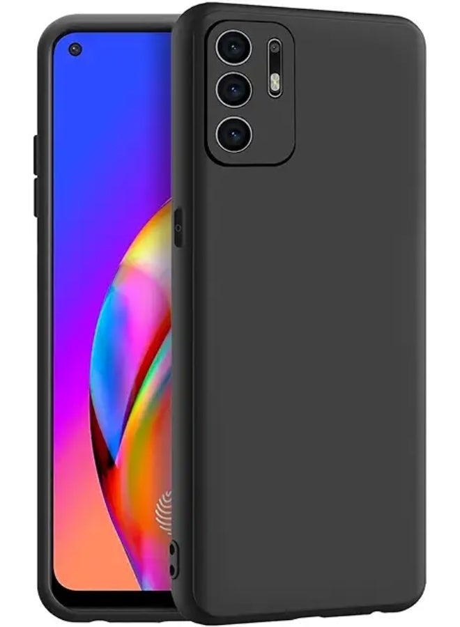 Protective Cover For Oppo  F19 Pro Plus , Slim Fit Soft Back TPU Case Flexible Silicone Cover Compatible For Oppo F19 Pro Plus - Black